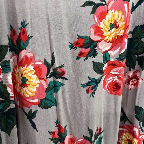 XXL Matilda Jane grey floral dress - Picture 4 of 4